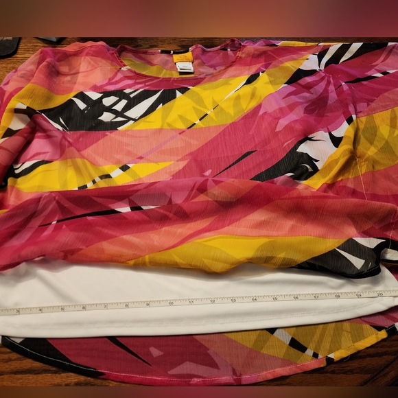 ❤️SOLD!❤️Ruby Rd. Chiffon Flowing Style - Picture 8 of 8